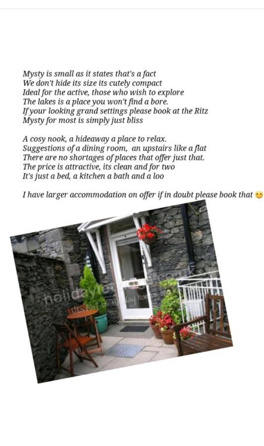 'Mysty' Studio Style Winter Deal On 3 Nights Or More Nov To Mar Windermere Exterior foto